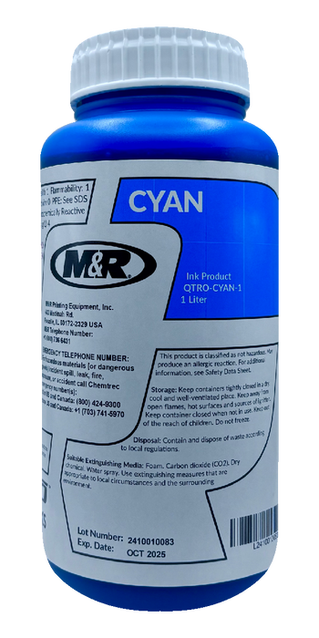 M&R Quatro DTF Cyan Ink