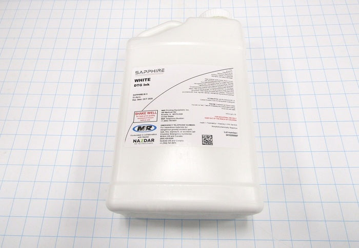 M&R Polaris Sapphire White Ink ( 2 X 5 Liter Bottles )