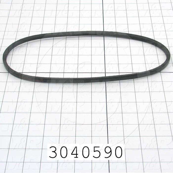 V-Belts, 3L V-Belt Type, 3L300 Trade Size, 30" Outside Length