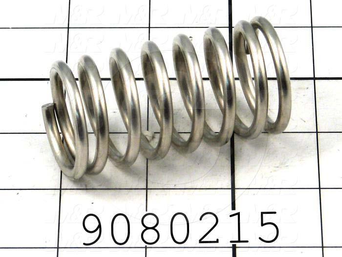 Compression Spring, 2.75 in. Length, 1.40 in. Diameter
