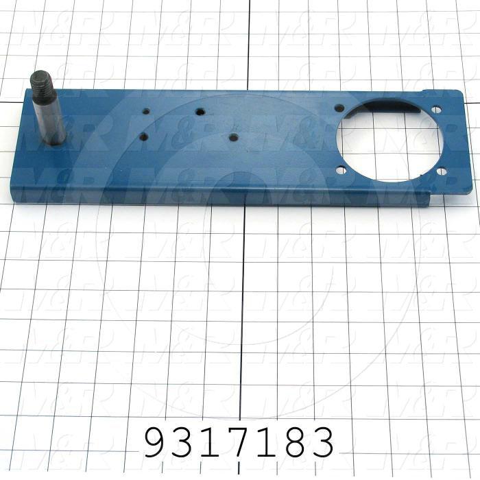 Fabricated Parts, Valve Actuating Lever, 13.75 in. Length, 4.00 in. Width, 1.75 in. Height