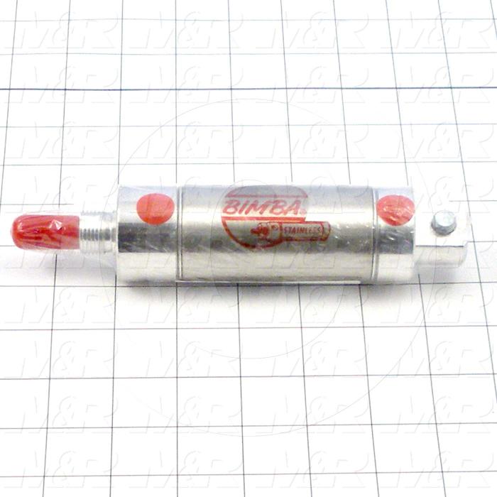 Air Cylinders, Rod Type, 7/16-20 UNF Rod Thread, Double Acting Model ...