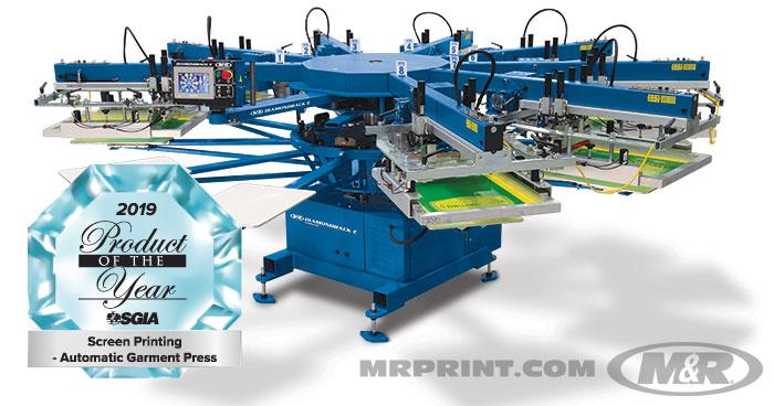 DIAMONDBACK E™ Automatic Screen Printing Press