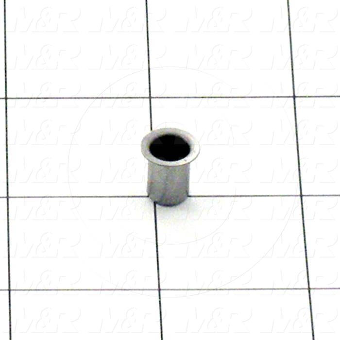 Eyelet, Flange Type Flat, Material Steel, Outside Diameter 0.290", Flange Diameter 0.406", Length Under Flange 0.399"