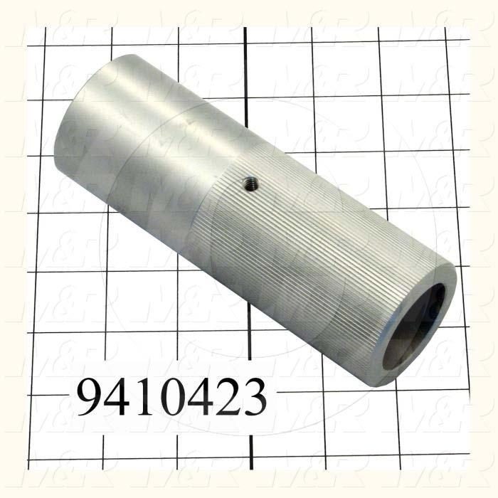 Fabricated Parts, Chopper Cylinder Stroke Adjustment Knob, 5.63 in. Length, 2.00 in. Diameter