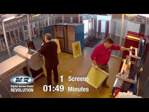 M&R ECO-RINSE™ Automatic Screen Rinsing System — GrafTeks