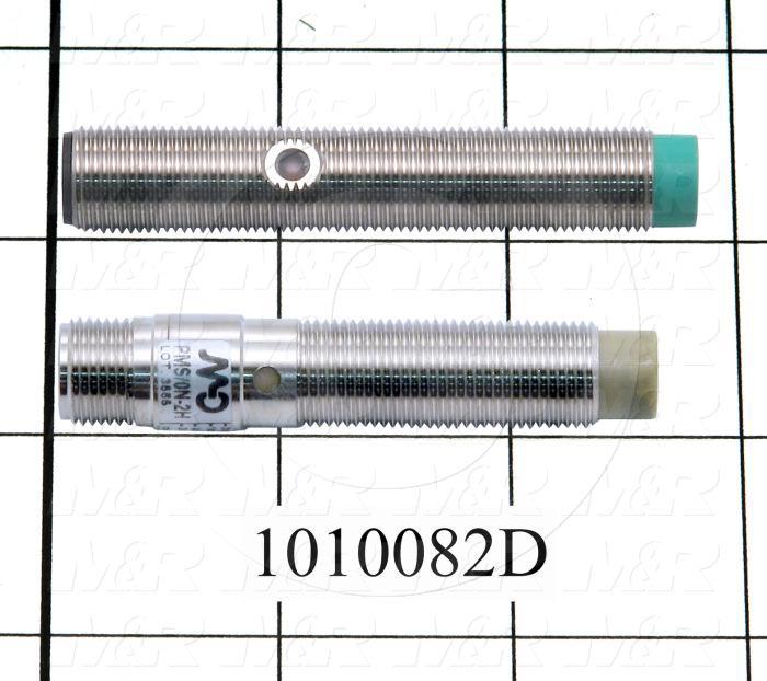 Inductive Proximity Switch, Round,12mm Diameter, 4 Wire NPN, NO+NC, 10-30VDC, Unshielded