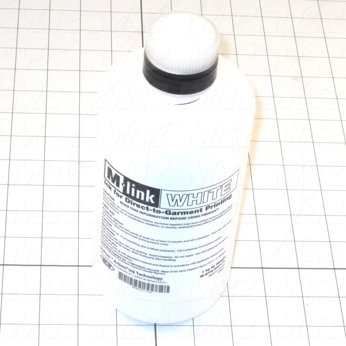 M-Link Ink, White Color, 1 Lter Size