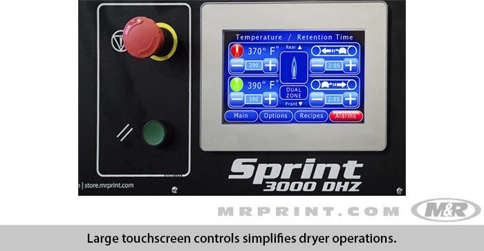 SPRINT® 3000 DHZ Gas Screen Printing Conveyor Dryer with Dual Heat Zones