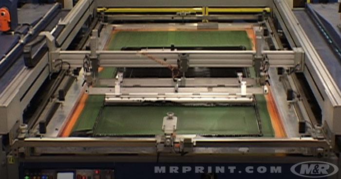 PROCESSOR II E™ In-line Graphics Screen Printing Press