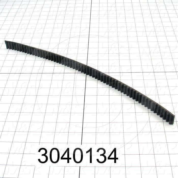 Timing Belt, Open Type, GT Profile, 8 mm Pitch, 720 mm Length, 21 mm Width