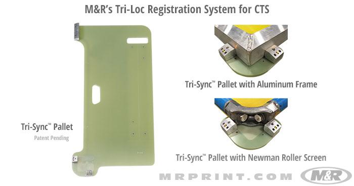 M&R TRI-LOC® Registration System for CTS-Based Screen Production