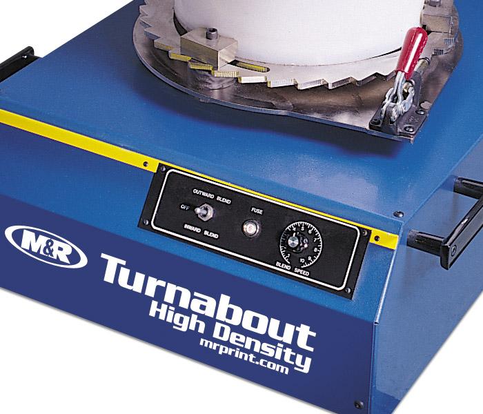 M&R TURNABOUT™ Screen Printing Ink Mixers DC