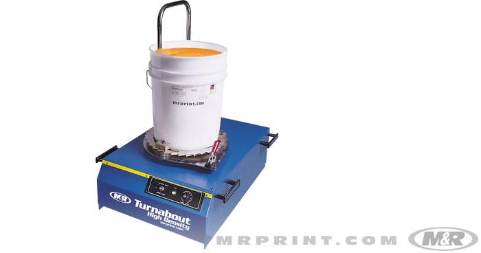 M&R TURNABOUT™ Screen Printing Ink Mixers DC